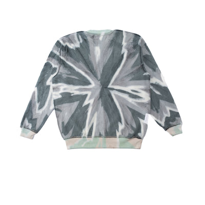 Tie-Dye Reversible Sweatshirt - Black