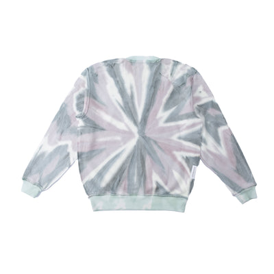 Tie-Dye Reversible Sweatshirt - Pink