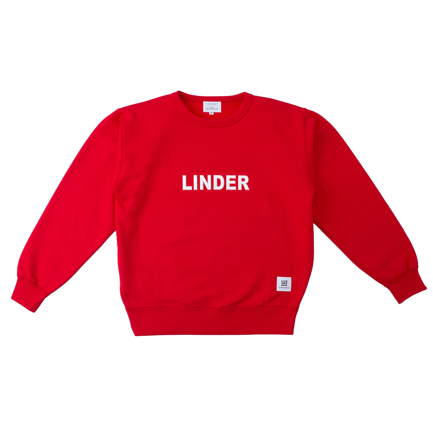 Unique Logo Sweatshirt - Red