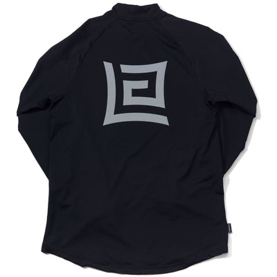 Back Logo Long Sleeve Mock Neck 