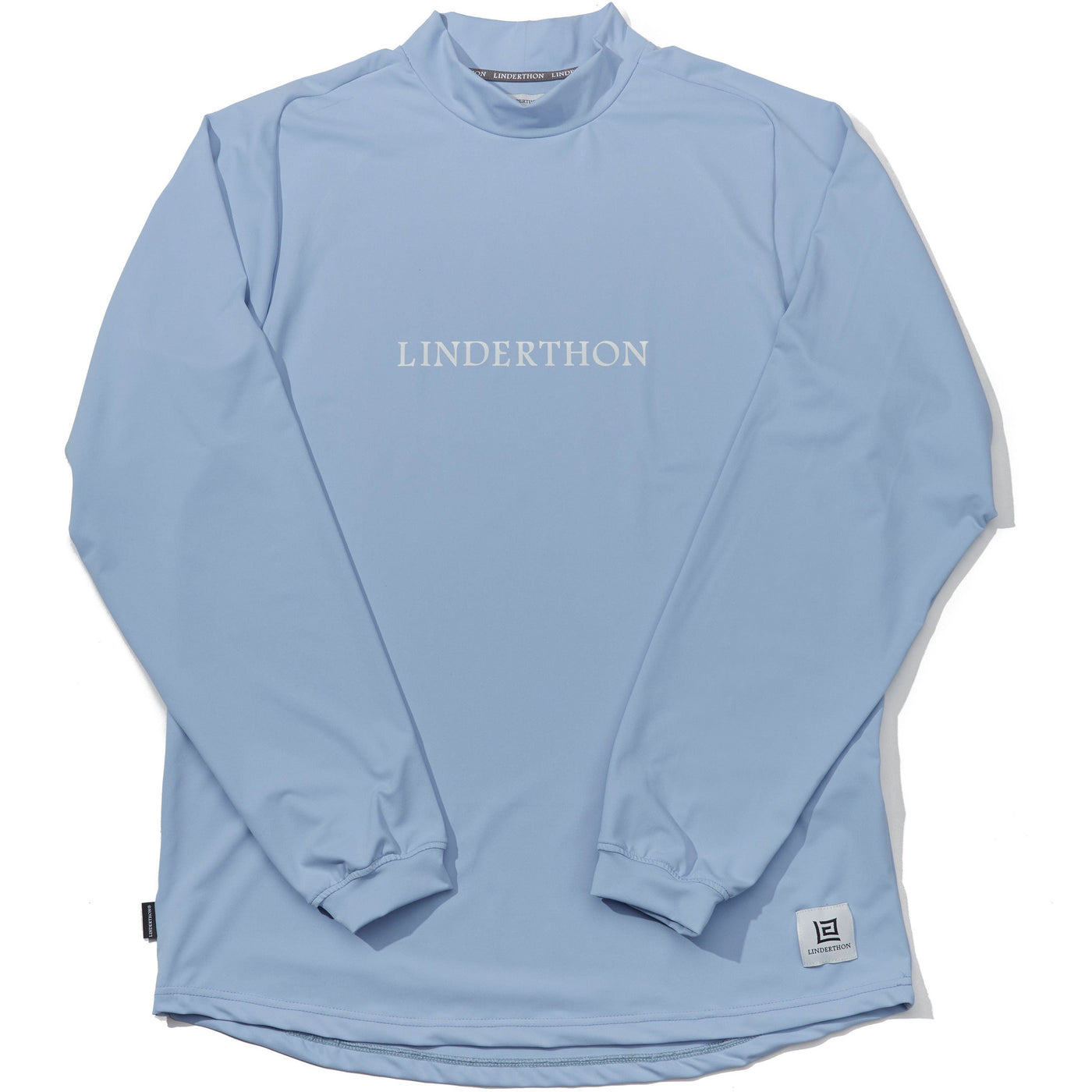 Back Logo Long Sleeve Mock Neck 