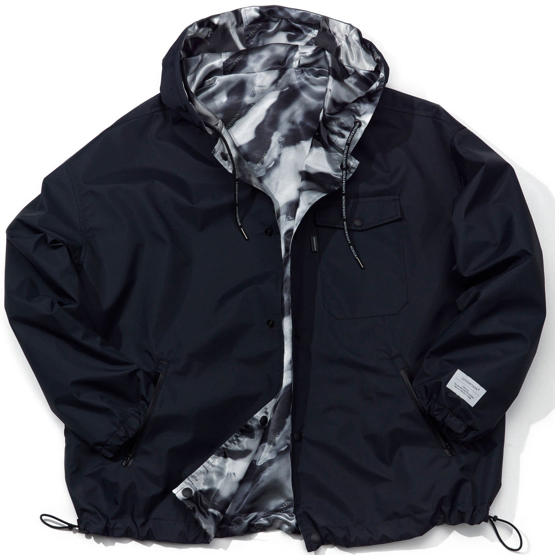リバーシブルフードアウター / Reversible hooded outerwear