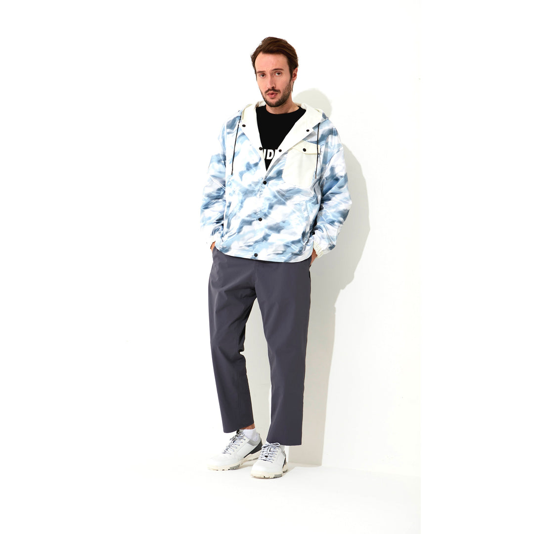 リバーシブルフードアウター / Reversible hooded outerwear