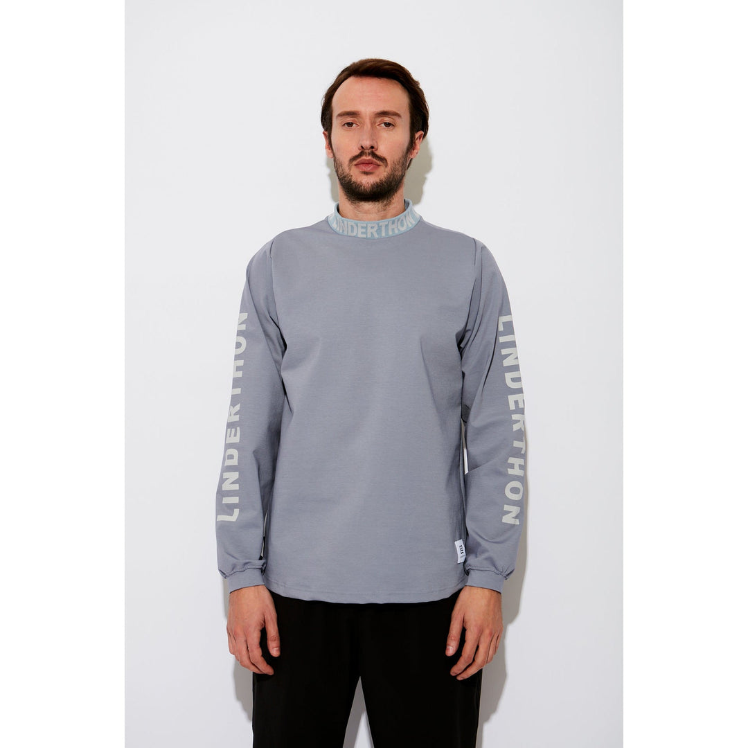 サイドロゴロングスリーブモックネック / Side Logo Long Sleeve