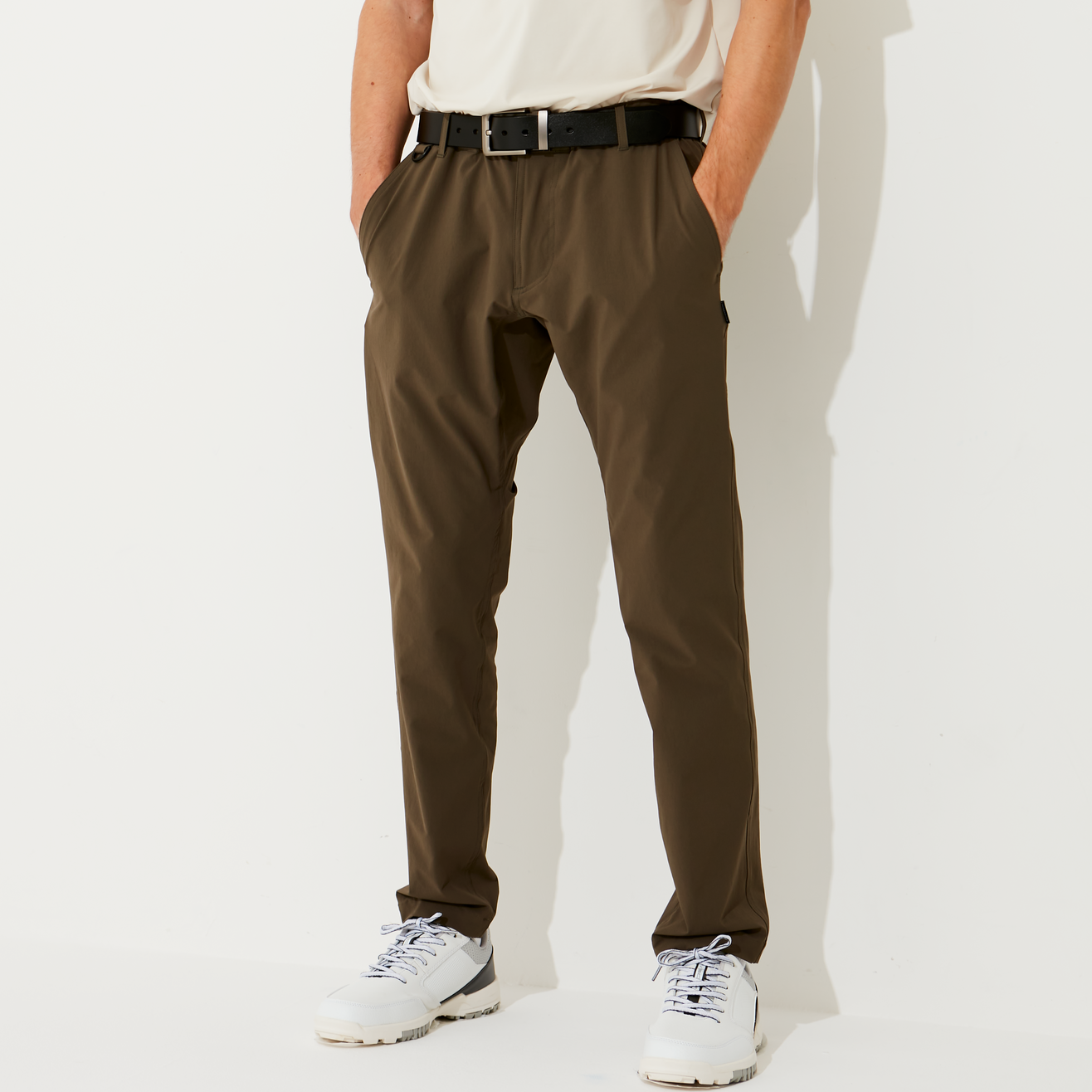 L006 Active Stretch Pants - Khaki